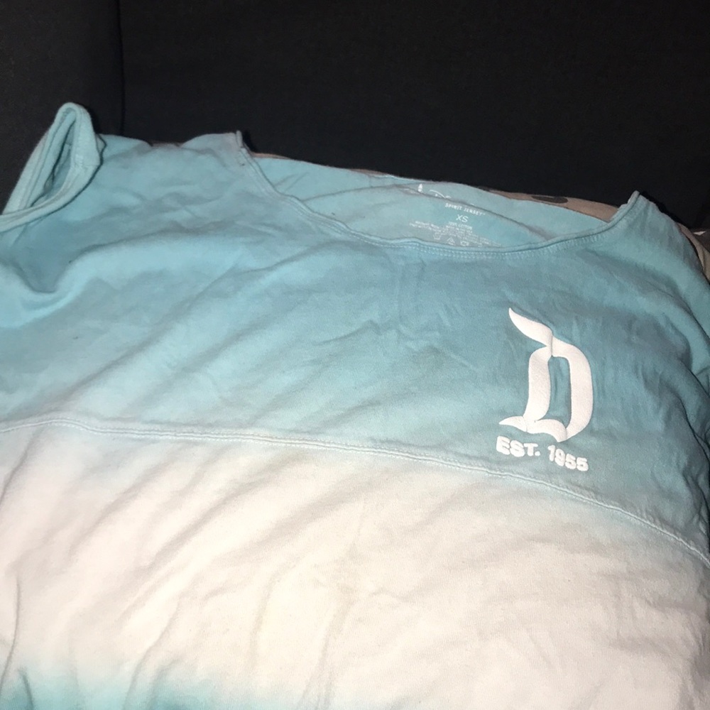 Blue & white shirt